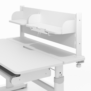 jugendschreibtisch weiss grau ergokid 11