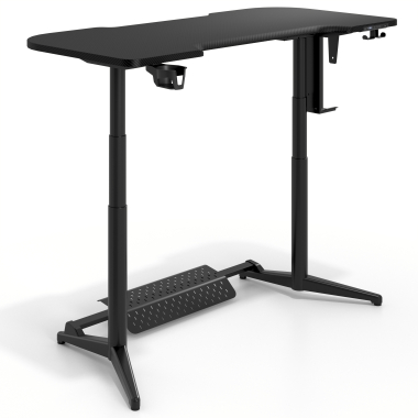 gaming tisch schwarz stratos pro 6