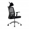 Ergonomischer Bürostuhl Shifter, mit Kopfstütze, aus Netzstoff