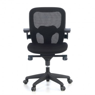 ergonomischer burostuhl schwarz burostuhl netzstoff bewegliche armlehnen lordosenstutze 4