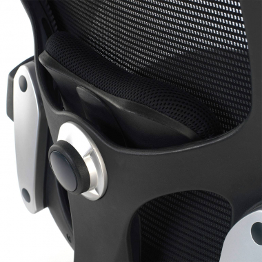 ergonomischer burostuhl schwarz burostuhl netzstoff bewegliche armlehnen lordosenstutze 6