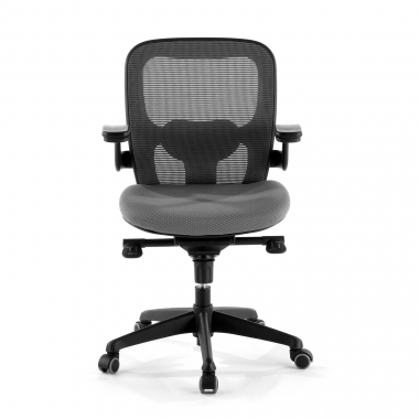 ergonomischer burostuhl grau burostuhl netzstoff bewegliche armlehnen lordosenstutze 4