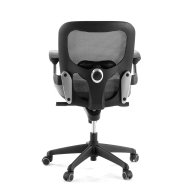 ergonomischer burostuhl grau burostuhl netzstoff bewegliche armlehnen lordosenstutze 8