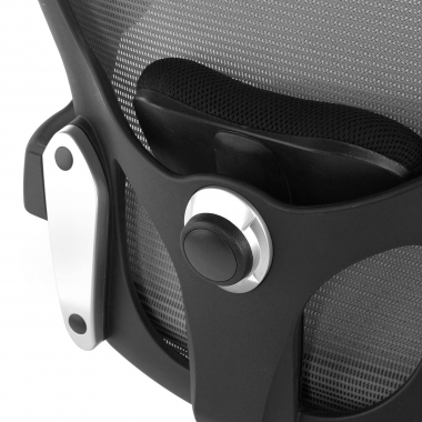 ergonomischer burostuhl grau burostuhl netzstoff bewegliche armlehnen lordosenstutze 6