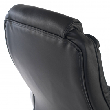 chefsessel schwarz baltimore kunstleder gepolsterte armlehnen 7