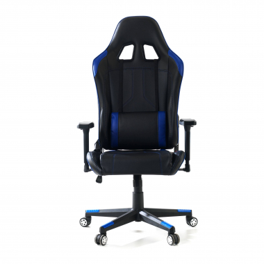 gaming stuhl blau burostuhl kunstleder 3d verstellbare armlehnen 3