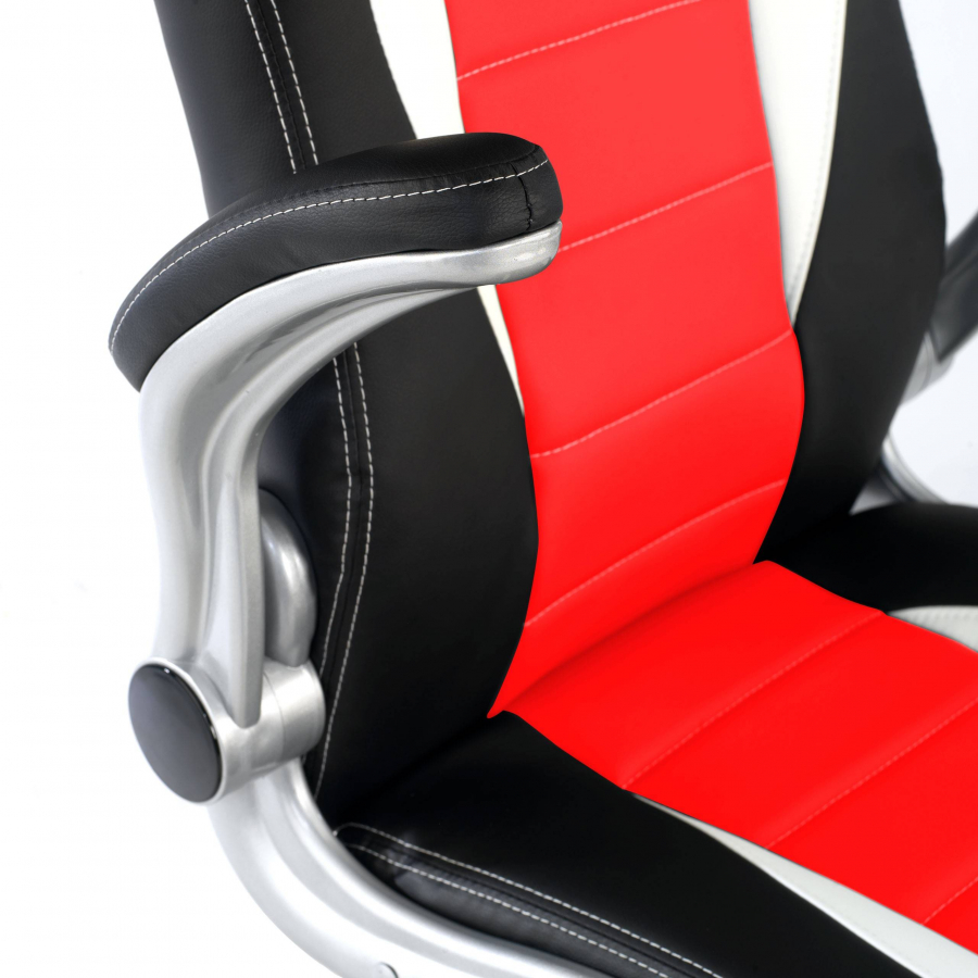 Gaming Stuhl Lotus, Racing-Design und klappbare Armlehnen