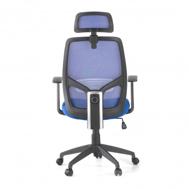 burostuhl blau argos netzstoff feste armlehnen kopfstutze 8
