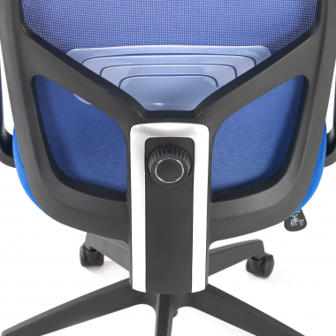 burostuhl blau argos netzstoff feste armlehnen kopfstutze 5