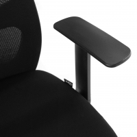 Schreibtischstuhl Argos, mit Kopfstütze, atmungsaktiver Netzbezug