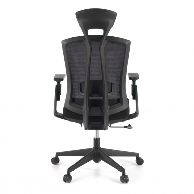 ergonomischer burostuhl schwarz ridley netzstoff 3d verstellbare armlehnen lordosenstutze kopfstutze 7