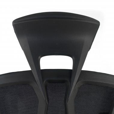 ergonomischer burostuhl schwarz ridley netzstoff 3d verstellbare armlehnen lordosenstutze kopfstutze 6