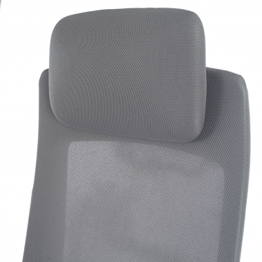 ergonomischer burostuhl grau schwarze struktur stoff 3d verstellbare armlehnen 5