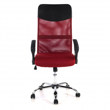 burostuhl rot nova netzstoff feste armlehnen 3