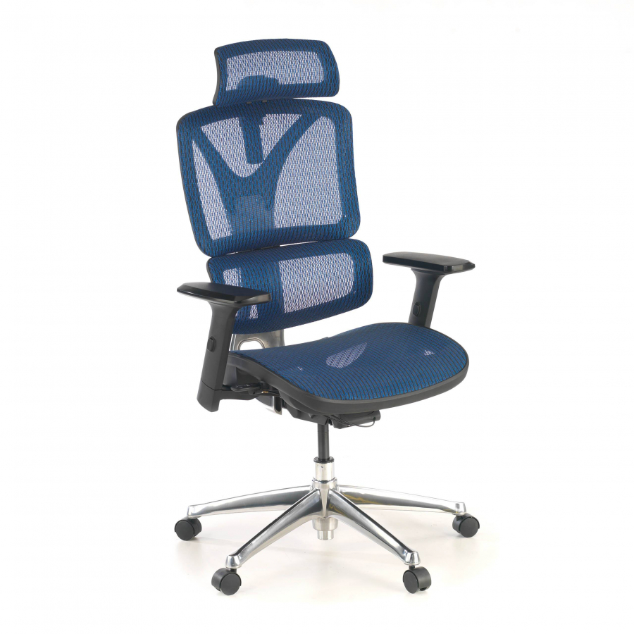 Ergonomischer Bürostuhl Focus, Aluminium-Struktur