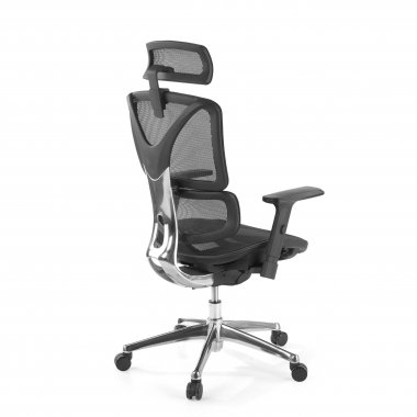 ergonomischer burostuhl schwarz focus netzstoff 3d verstellbare armlehnen lordosenstutze 9