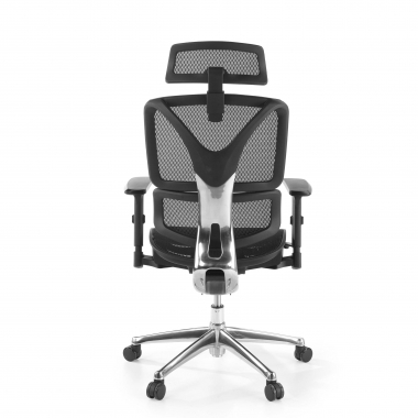 ergonomischer burostuhl schwarz focus netzstoff 3d verstellbare armlehnen lordosenstutze 10