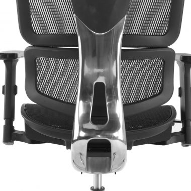 ergonomischer burostuhl schwarz focus netzstoff 3d verstellbare armlehnen lordosenstutze 7