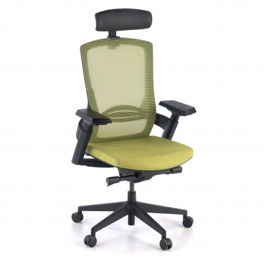ergonomischer burostuhl grun wagner netzstoff 3d verstellbare armlehnen lordosenstutze 1