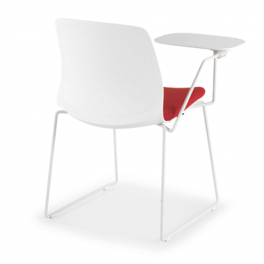 stuhl mit schreibplatte weiss rot stuhl mit schreibplatte stoff ohne armlehnen 6