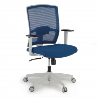 Weiß/Blau