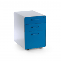Weiß/Blau