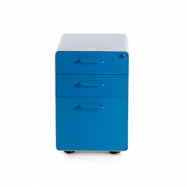 rollcontainer weiss blau zole 3