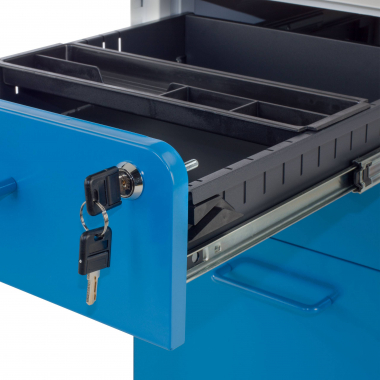 rollcontainer weiss blau zole 4