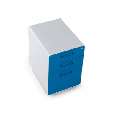rollcontainer weiss blau zole 8