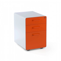 Weiß/Orange
