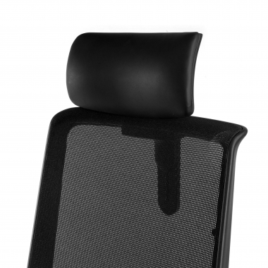 burostuhl schwarz rot mit kopfstutze netzstoff 3d verstellbare armlehnen kopfstutze 6