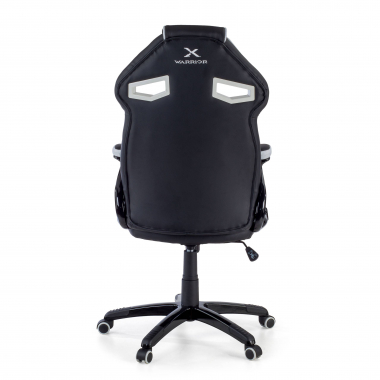 gaming stuhl weiss ecopiel kunstleder feste armlehnen 6