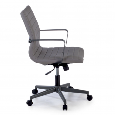 Design Bürostuhl Class, Stahlrahmen, niedrige Rückenlehne