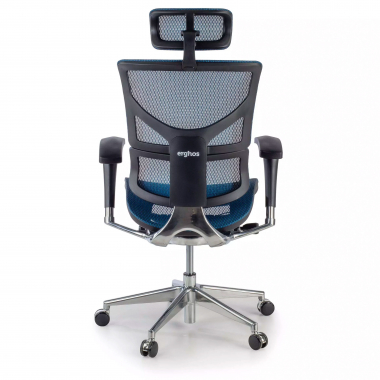 ergonomischer burostuhl blau next2 mit kopfstutze netzstoff 4d verstellbare armlehnen lordosenstutze kopfstutze 7