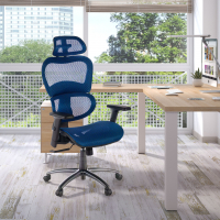 Ergonomischer Bürostuhl Ergocity, Lendenkissen, 3D-Armlehnen