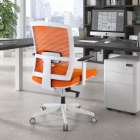 Ergonomischer Bürostuhl Akira white, Synchro-Mechanismus