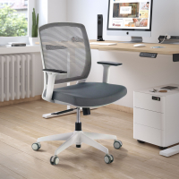 Bürostuhl Dama white, eingespritzter Schaum