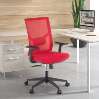 Ergonomischer Bürostuhl Verdi, verstellbare Armlehnen, Lordosenstütze