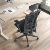 Ergonomischer Bürostuhl Ridley, Kopflehne, Synchron-Mechanismus