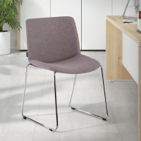 Besprechungsstuhl Flow, ergonomische Rückenlehne