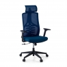 Ergonomischer Bürostuhl Quick, bionische Rückenlehne, Kopfstütze