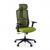 Ergonomischer Bürostuhl Quick, bionische Rückenlehne, Kopfstütze