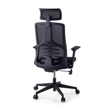 ergonomischer burostuhl schwarz quick netzstoff 3d verstellbare armlehnen lordosenstutze kopfstutze 8