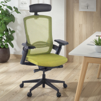 Ergonomischer Bürostuhl Wagner, mit Kopfstütze, 3D-Armlehnen