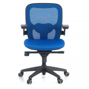 ergonomischer burostuhl blau burostuhl netzstoff bewegliche armlehnen lordosenstutze 4