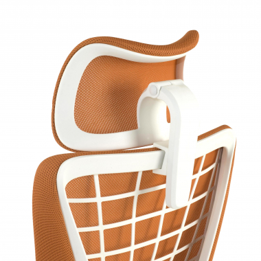 ergonomischer burostuhl orange miller netzstoff 3d verstellbare armlehnen 8