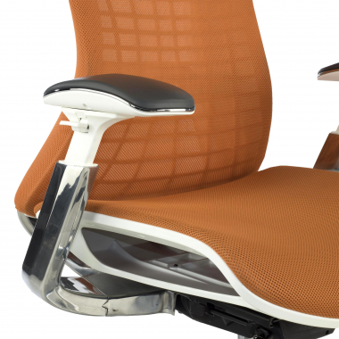 ergonomischer burostuhl orange miller netzstoff 3d verstellbare armlehnen 9