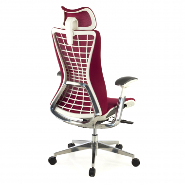 ergonomischer burostuhl rot miller netzstoff 3d verstellbare armlehnen 5