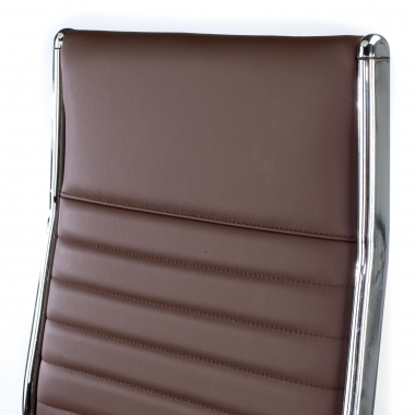 chefsessel braun naturleder naturleder gepolsterte armlehnen 10