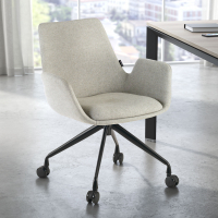 Drehstuhl Glamm, mit Rollen, Robust